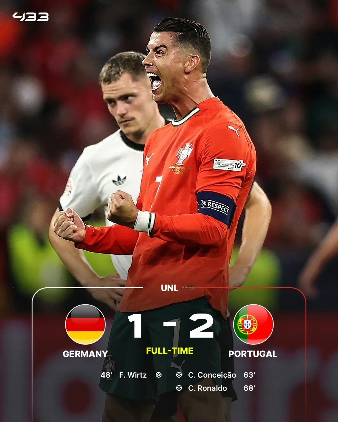 包含欧预赛胜负比分揭晓，胜者领跑的词条